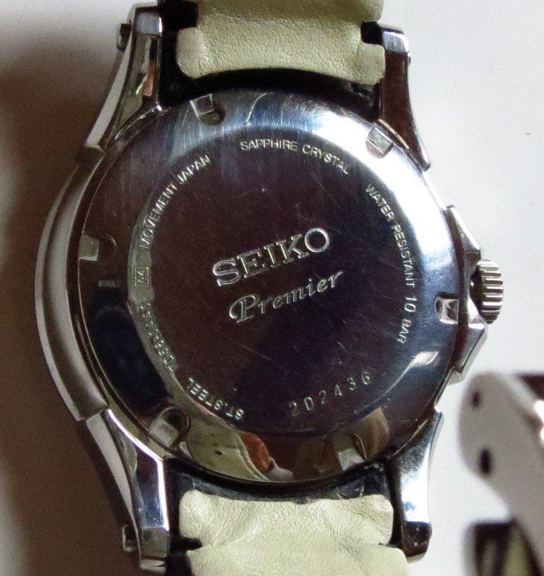 Seiko Uhren: Seiko Premier- Kinetic Perpetual - 7D56-0AA0 – Gebraucht aus Walenstadt von apropo 3