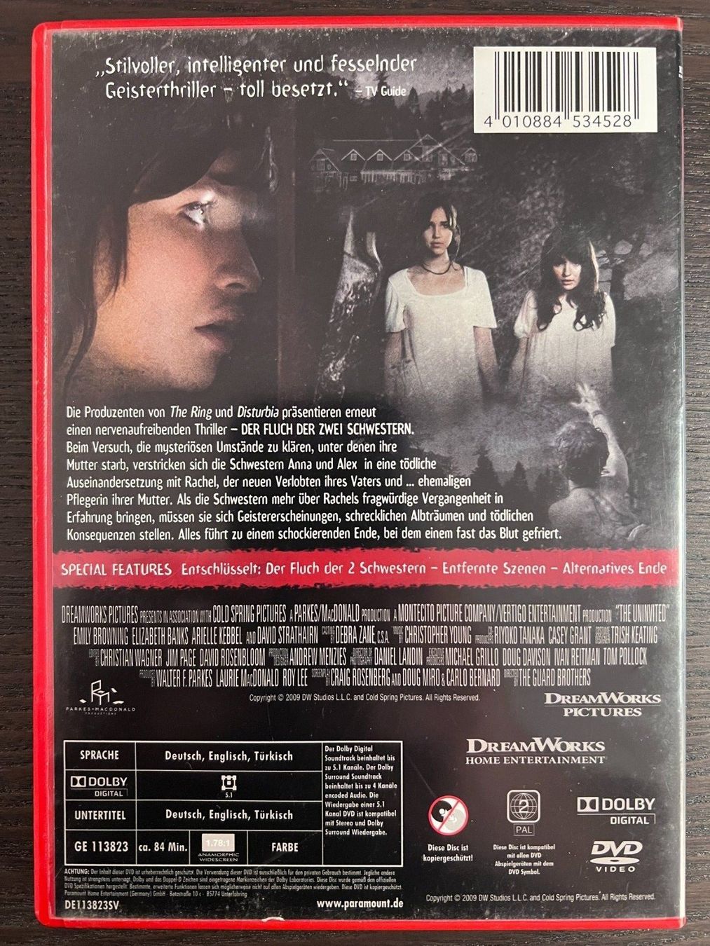 Tutti i DVDs: Der Fluch der 2 Schwestern – Usato da Zürich venduto da FilmFreunde 1
