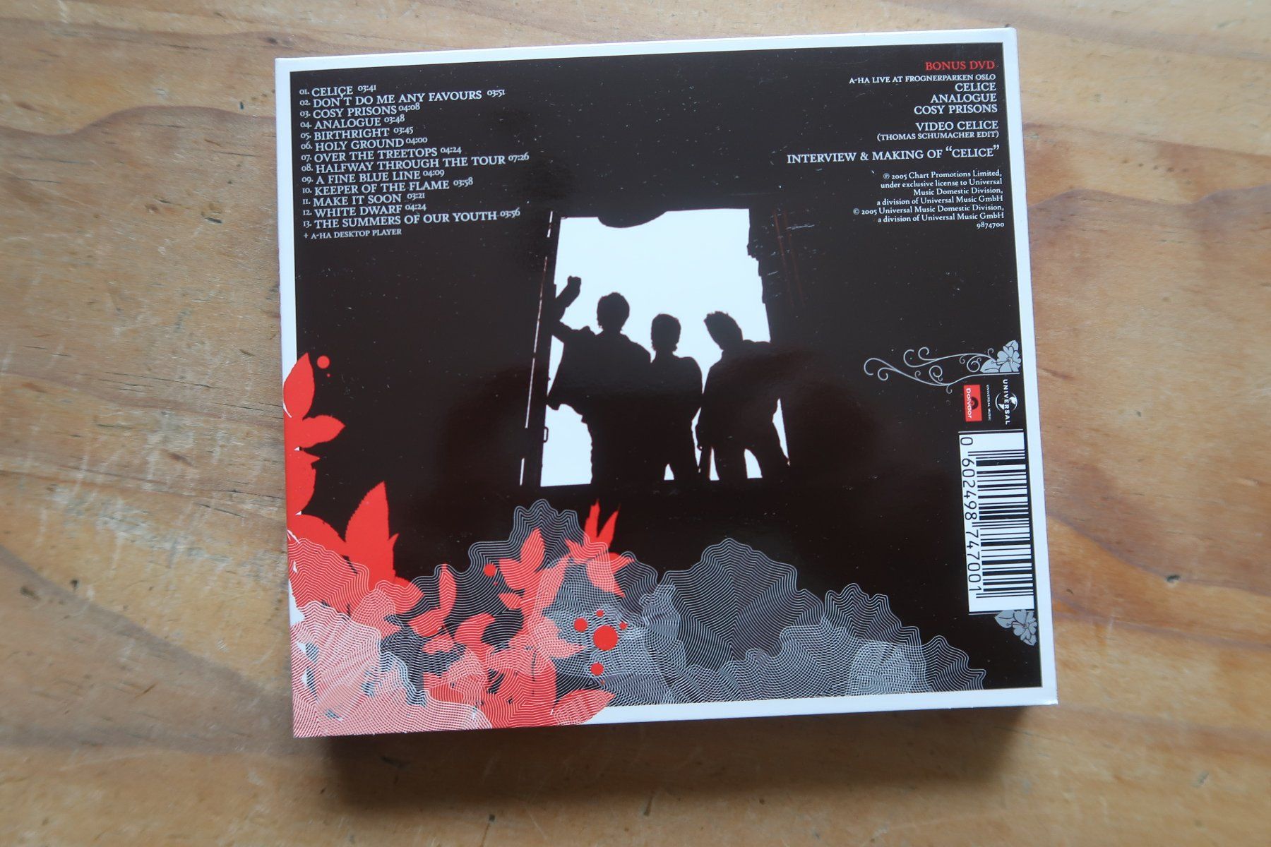 CD: A-HA ANALOGUE - CD + DVD – Usato da Basel venduto da Patiscat 1