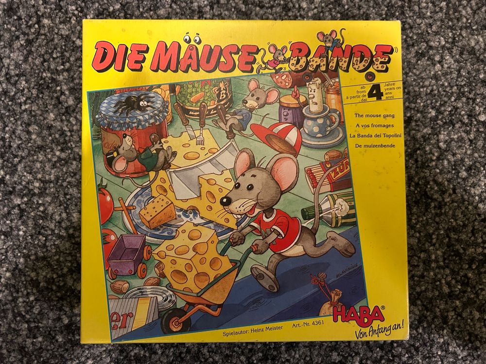 Spiel Haba Die M?�use Bande | Kaufen auf Ricardo