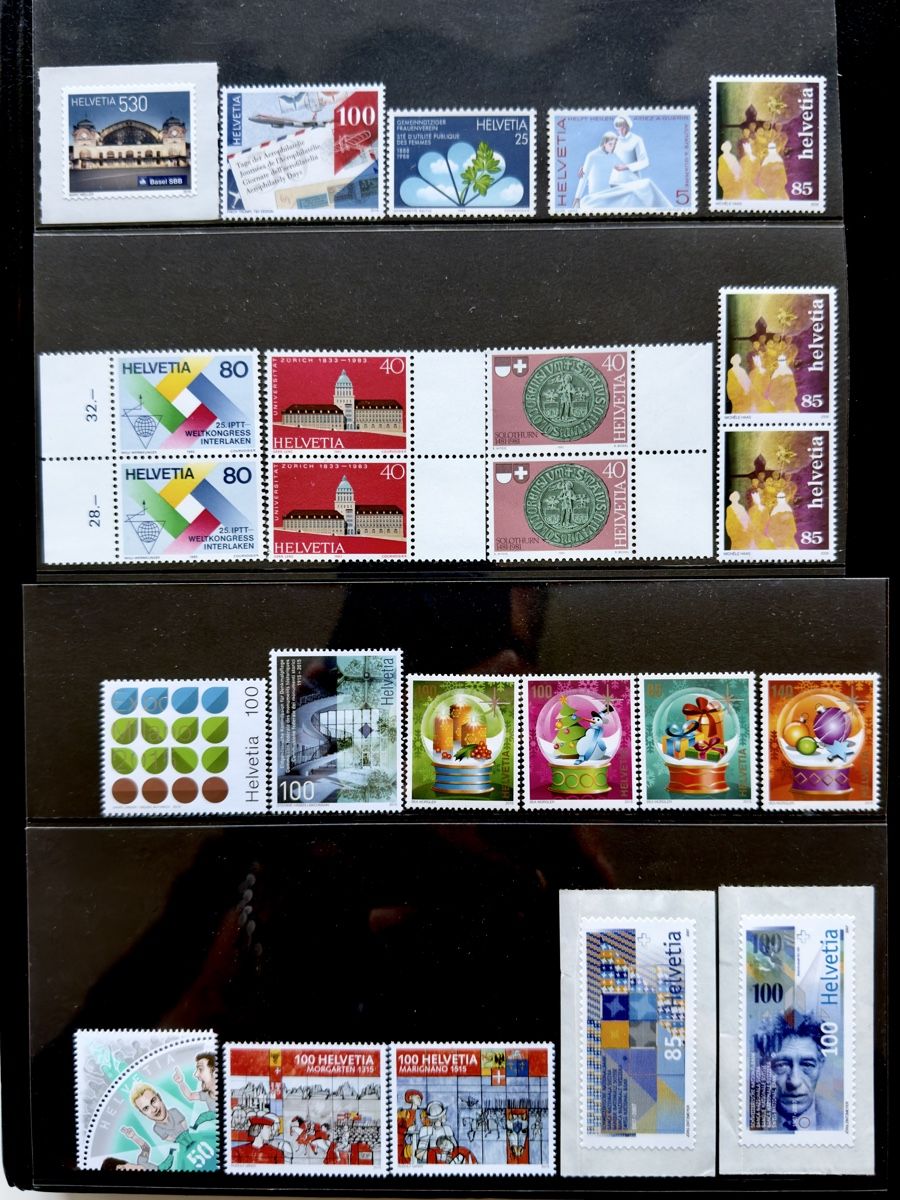 Alle Briefmarken: Frankatur CHF 100.- postfrisch – Neu (gemäss Beschreibung) aus Glattbrugg von Artos67 3
