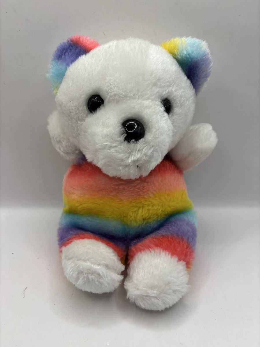 Giocattoli: Plush toy rainbow bear Vintage – Usato da Genève venduto da sho_67qj