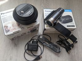 Panasonic video camera HC-V550 and VW-CTR1 cradle
