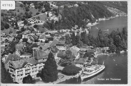 Flugaufnahme Gunten am Thunersee