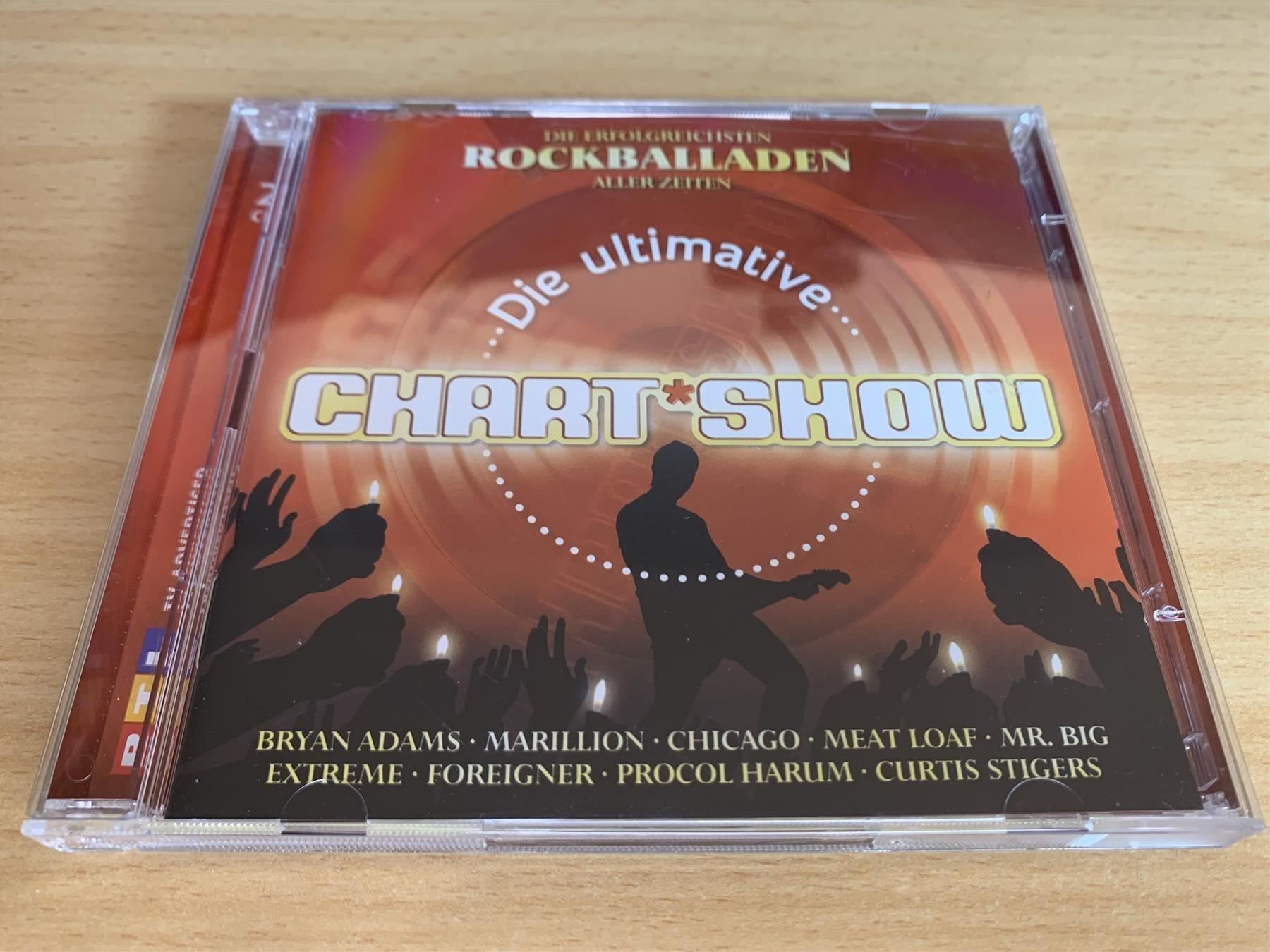 CD: Chart Show - Rockballaden - 2 CD – Usato da Rikon im Tösstal venduto da Alpenmutz