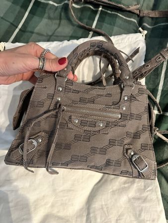 Balenciaga Le Cagole Mini Bag with Strap - Like New!