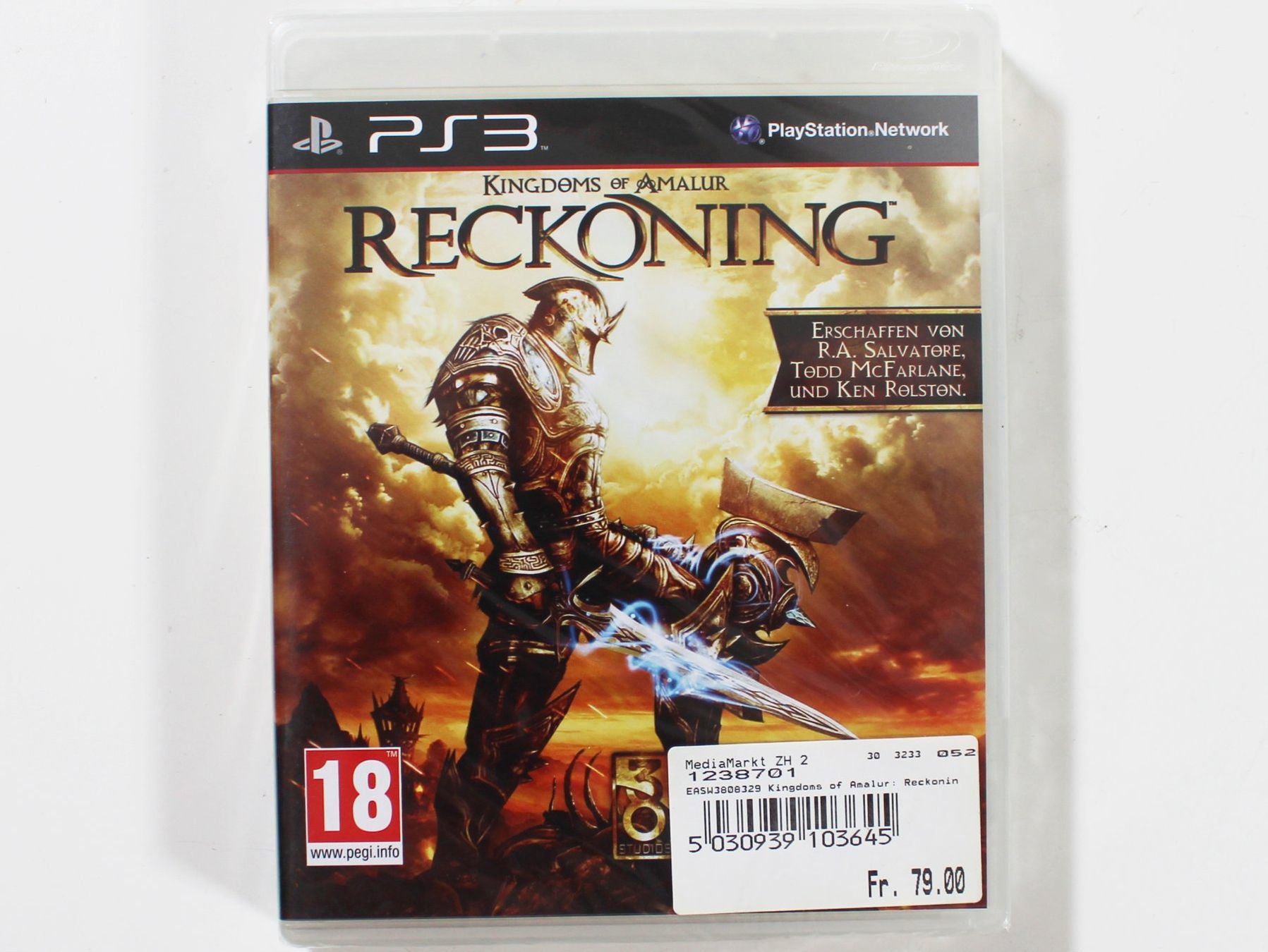 Sony Giochi: SONY PS3: RECKONING - NEU & ORIGINALVERPACKT – Nuovo e nell'imballaggio originale da Brüttisellen venduto da Collector-Corner