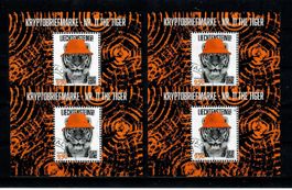 Crypto Briefmarke - Nr. 11 The TIGER kompl. Serie gest.