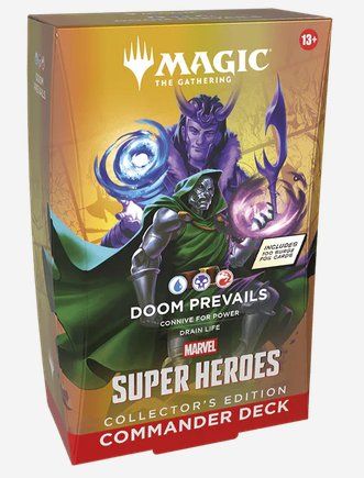 Magic The Gathering Cartes à collectionner: MTG Magic Marvel Super Heroes Collector's Deck Display Set – Neuf avec emballage d'origine à Balerna par 2E-Trading 5