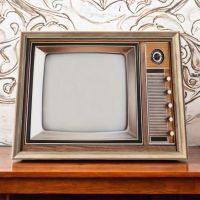 Affiche TV Vintage - Décoration Murale Rétro pour Maison