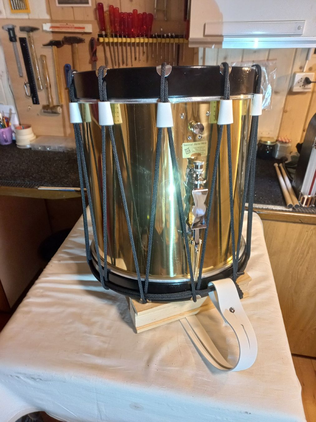 Instruments de musique: Messingtrommel 40cm  – D'occasion à Schwarzenberg LU par Trommelhund01