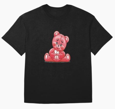 Shirin David Teddy T-Shirt Schwarz Gr. M Sommer 2023