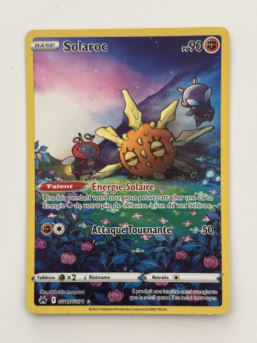 Pokémon Carte collezionabili: Carte Pokémon SOLAROC gg15 fr – Nuovo (secondo la descrizione) da lausanne venduto da helderj