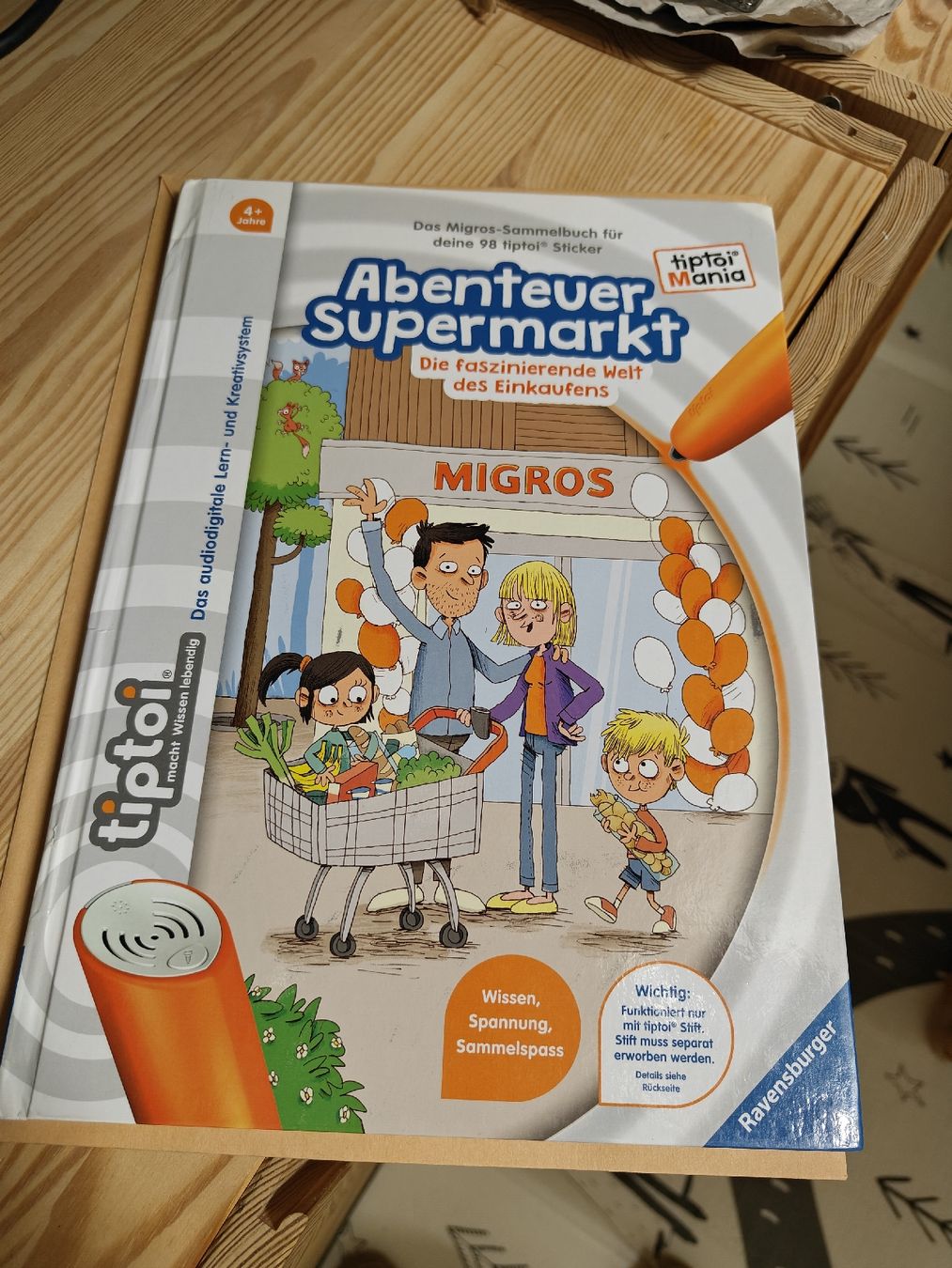Livres: Tiptoi Migros Supermarkt Buch – D'occasion à Volketswil par huzh
