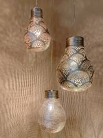 Pendelleuchte Kupfer Ornament Orientalisch