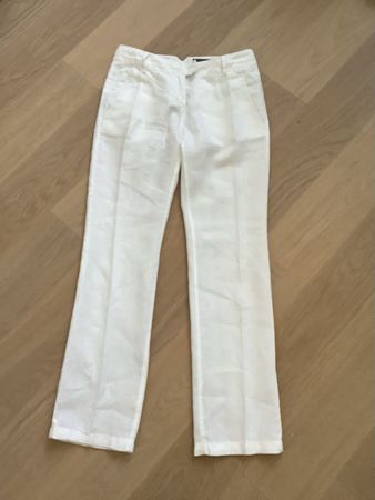 Leinenhose  Marc O'Polo, Grösse 34, weiss