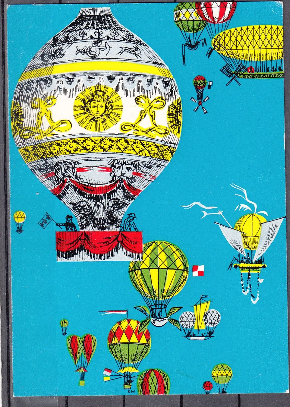 Alle Briefmarken: Brief Ballonpost 1959 – Gebraucht aus Herrliberg von Lfrifda