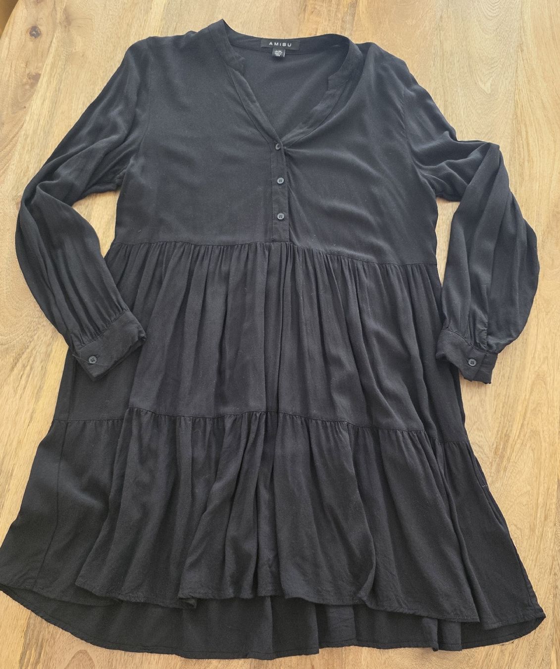 Vestiti: Kleid schwarz Grösse 42 AMISU  – Usato da Rheinsulz venduto da Gilea 4