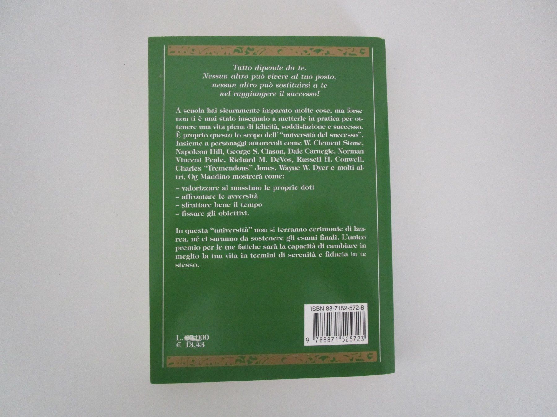 Libri: Libro: Università del successo 2 – Usato da Langenthal venduto da majarose 1