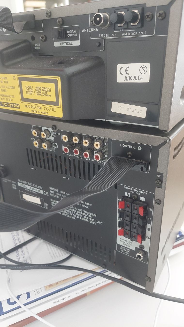 Akai Sistemi audio & multimediali: AKAI TX-810 Mini Stereo Component System mit Boxen – Usato da Crésuz venduto da NgauNgau 4