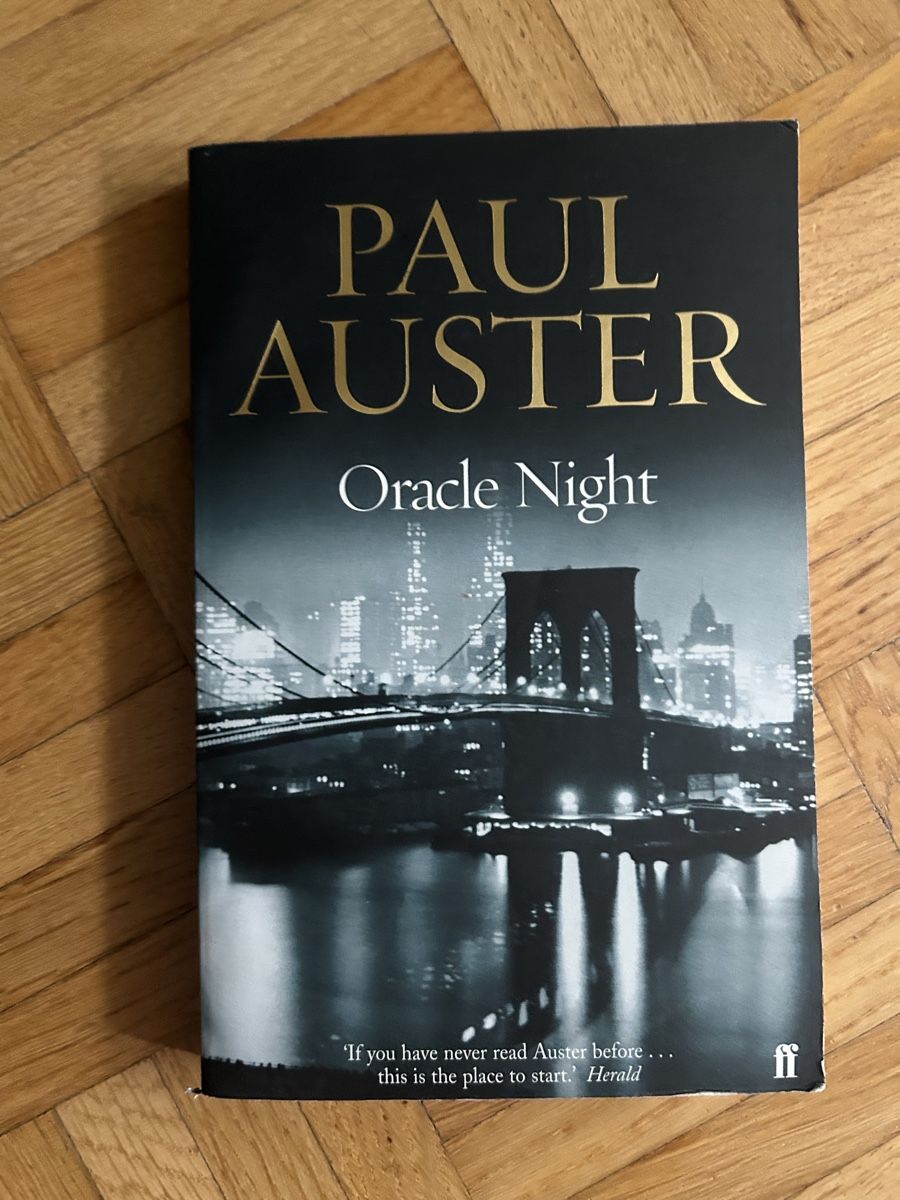 Libri: Oracle night, paul auster – Usato da Zürich venduto da fla_qd7x
