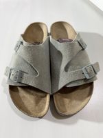 Sandales Birkenstock daim gris taille 37 neuf