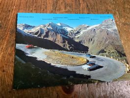 Grossglockner Hochalpenstrasse, alte Ansichtskarte, Top! ...