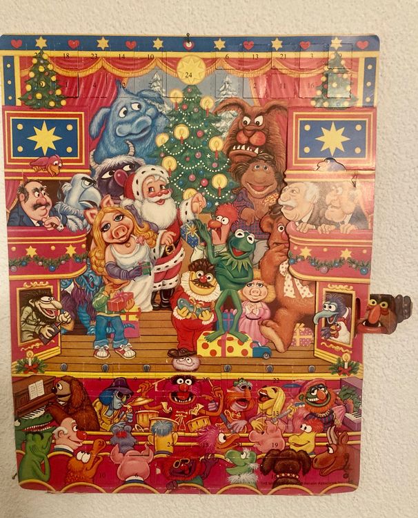 Adventskalender Muppet Show, 1970er Jahre, 42,5cm/34cm (Gebraucht) in ...