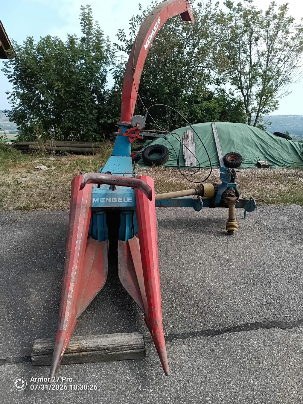 Trinciatrici: Maishäcksler Mengele MB350 – Usato da Altikon venduto da FMG678 3