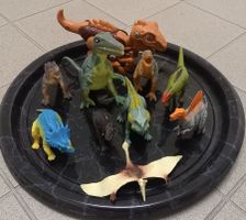 LOT AN 10 *DINO'S* UNTERLAGE 40CM/TIPTOP