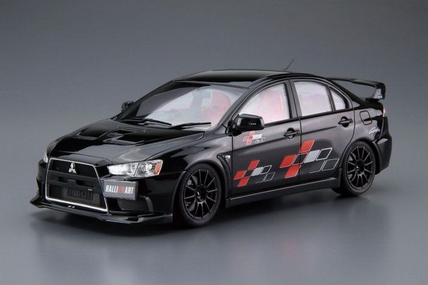 Kit di modellismo & Modellini statici: Mitsubishi Lancer Evolution X CZ4A '07 RalliArt 1:24 Aoshima – Nuovo e nell'imballaggio originale da Rothenburg venduto da aron2006 1