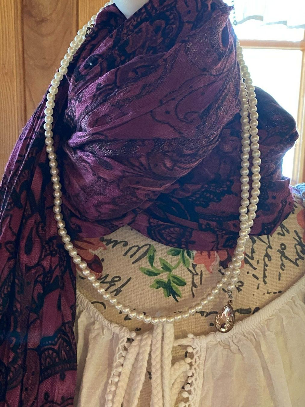 Catenine: VINTAGE PERLENKETTE -WEISS – Nuovo (secondo la descrizione) da Meienried venduto da ManuelaBoutique 4