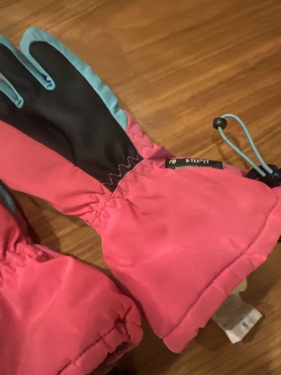 Reusch Guanti: Reusch Softshell Handschuhe Kinder pink blau Grösse 4 – Usato da Zug venduto da berze01 2