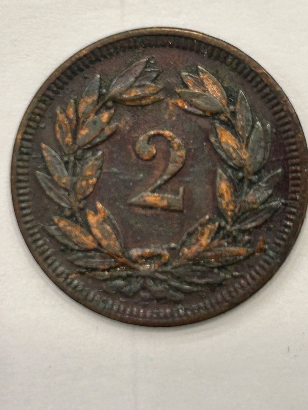 Tutti le monete: 1 mal 2 Rappen 1904 – Usato da herisau venduto da hb_gold 1