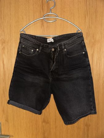 Herren Shorts, schwarz, Grösse 44