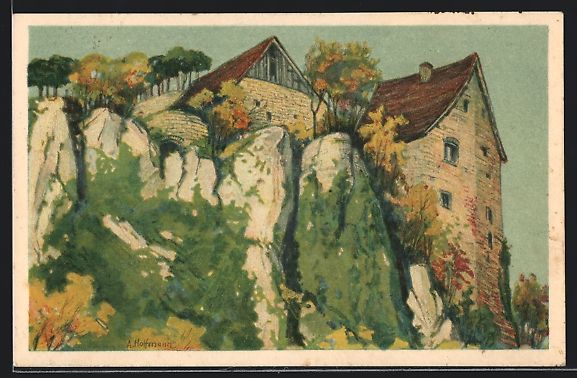 Cartoline postali: Pleujouse, Chateau de Pleujouse, 1927 – Usato da Berlin venduto da bartko-reher