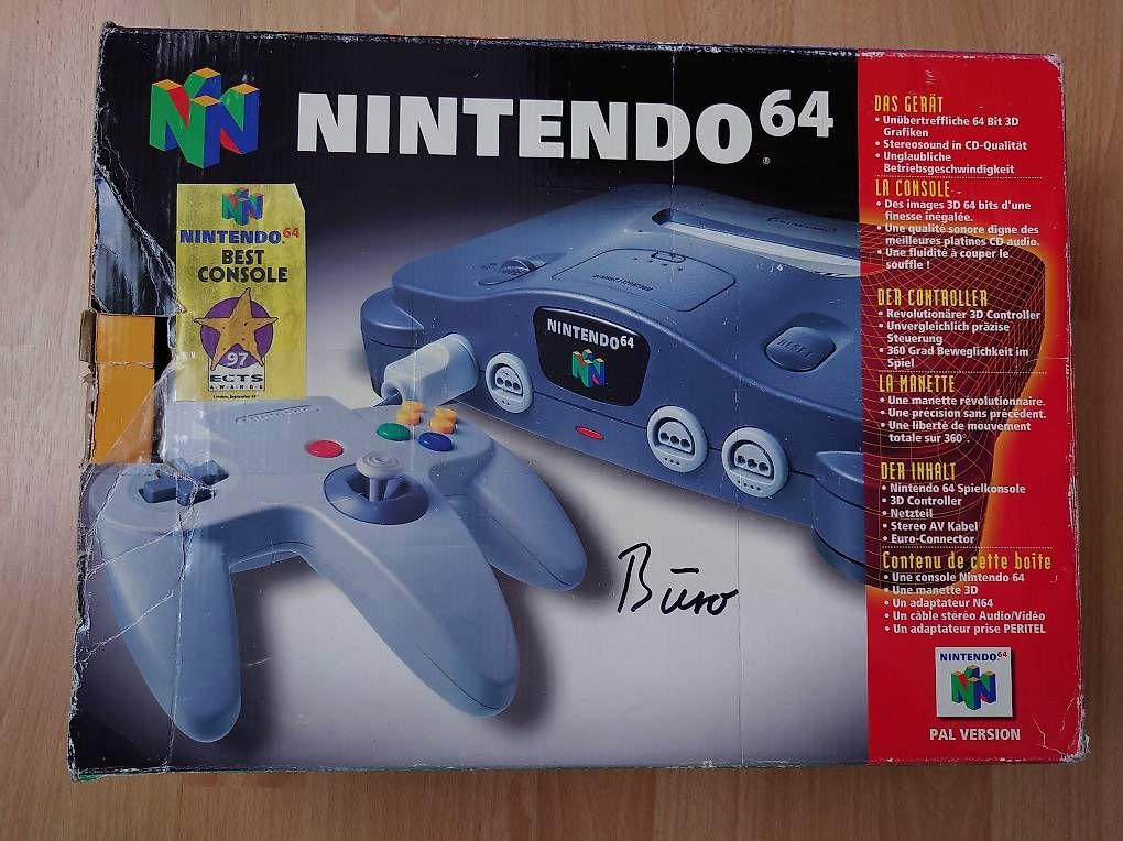 Nintendo Console: N64 Konsole OVP – Usato da Leuzigen venduto da Darcry