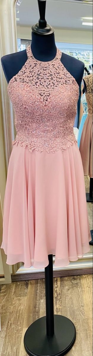 Vestiti: Cocktailkleid rosa Spitze Grösse 34 NEU  – Nuovo e nell'imballaggio originale da Schlatt ZH venduto da INVA00