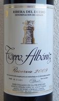 1Fl. Torre Albéniz 2009 Riserva  Ribera del Duero