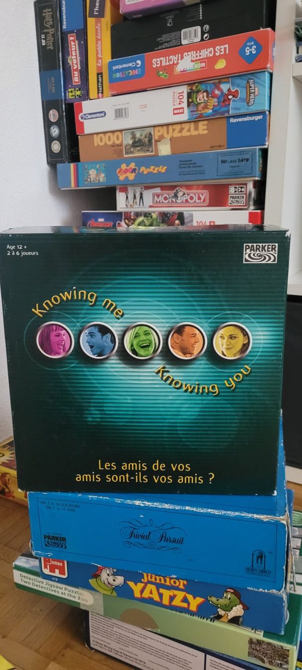 Parker Giochi: Jeu  Knowing me Knowing  you!!! – Nuovo (secondo la descrizione) da Vevey venduto da obi_n8zc