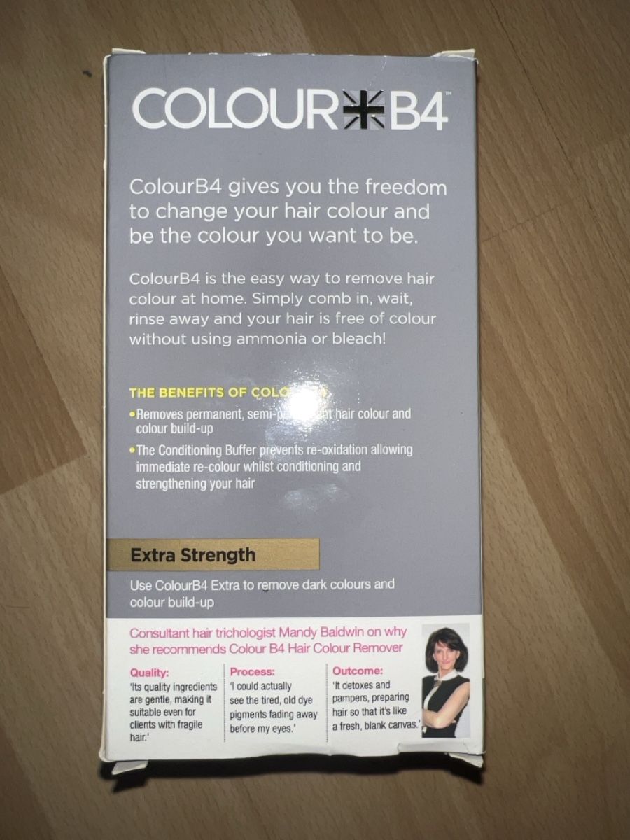 Tinte: Haarfarbenentferner Colour B4 Extra- stark, neu, OVP! – Nuovo e nell'imballaggio originale da Zug venduto da  2