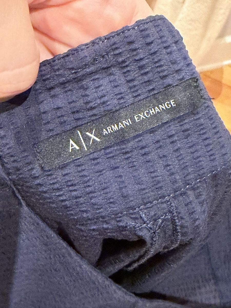 Armani Hosen: Armani Exchange culotte/bermuda - Navy Blue - US Size 4 – Neu (gemäss Beschreibung) aus Genève von jud_xrl8 3