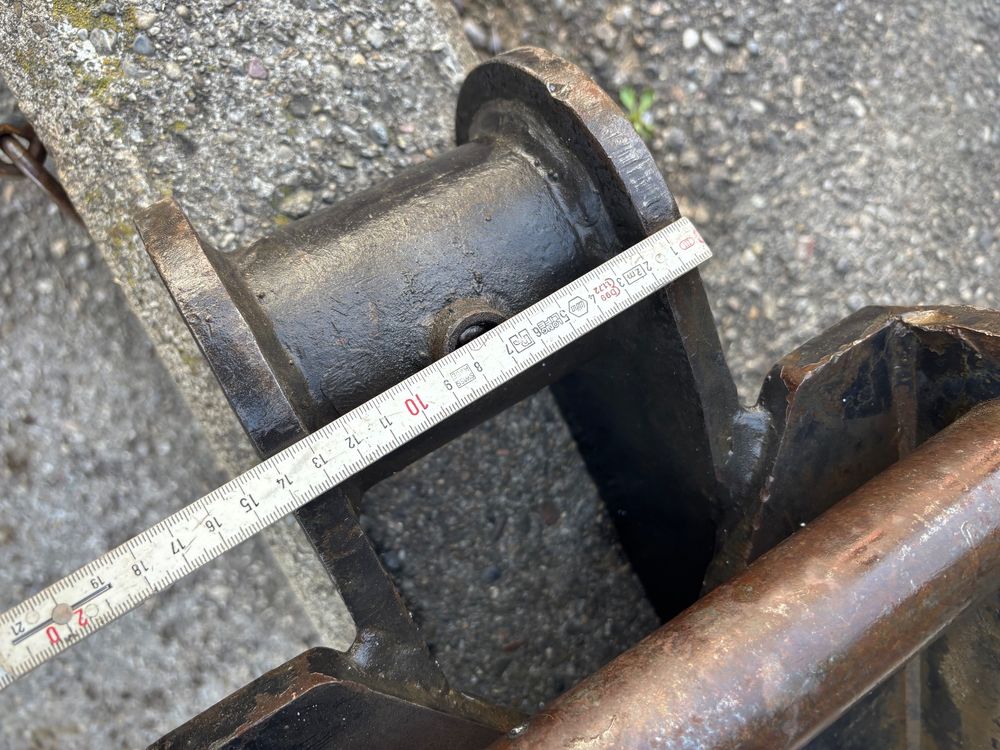 Tous les outils: Cangini AR 70 Schnellwechsler für Zange, Schalengreifer usw. – D'occasion à Pfungen par Reba11 3