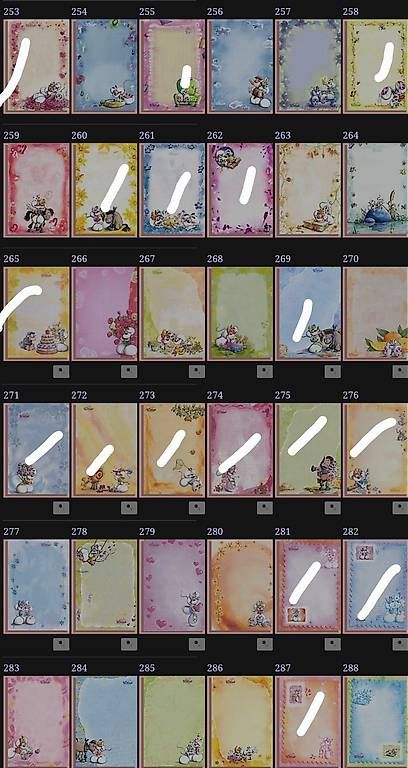Alle Briefmarken: Diddl A5 Blätter nach Zahlen sortiert – Neu und originalverpackt aus Bischofszell von bodesuri16 1