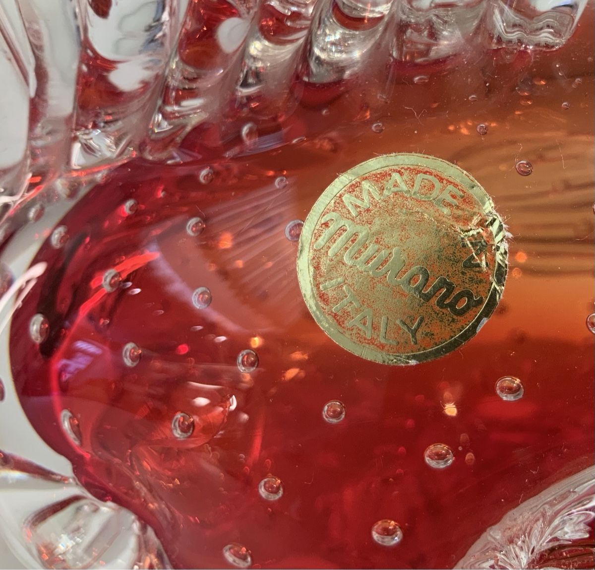 Murano Bicchieri: Poisson en verre de Murano – Usato da rolle venduto da Tontonjulot 2