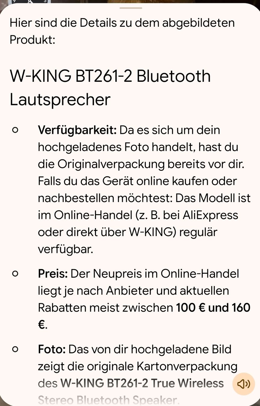 Casse acustiche: W-king BT 261-2 Bluetooth Lautsprecher – Nuovo e nell'imballaggio originale da Frutigen venduto da Chenel0815 8