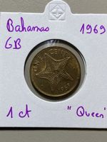 Bahamas (GB) - 1 cent - 1969 - Queen
