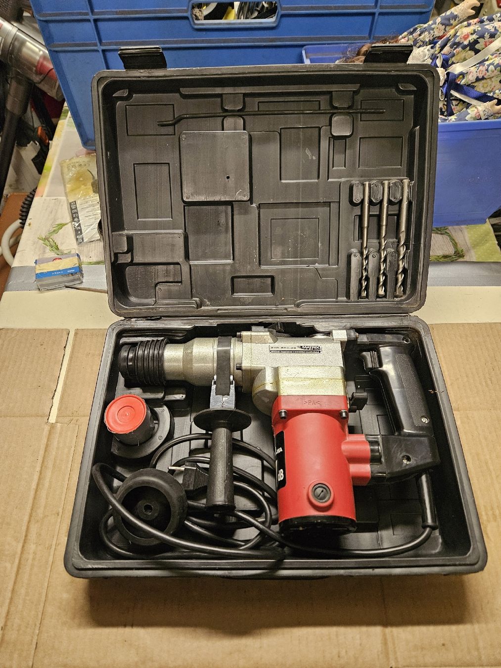 Matrix Bohrhammer EHD 850-28, Koffer, Bohrer-Set - Top! (Gebraucht) in ...