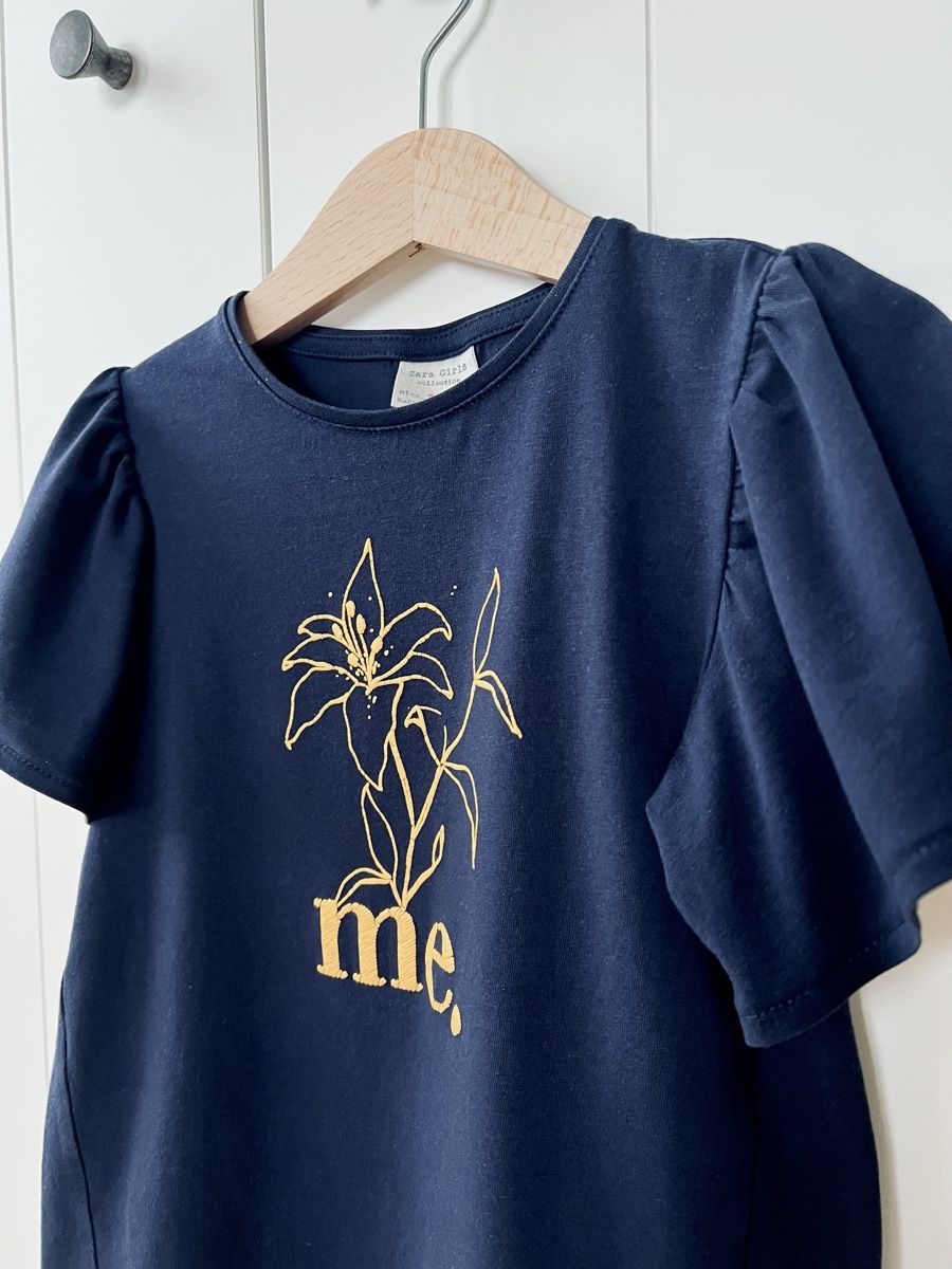 Zara Blusen, T-Shirts & Tops: Zara 110 blau Bluse, T-shirt – Gebraucht aus Burgdorf von rulan