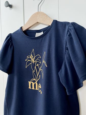 Zara 110 blau Bluse, T-shirt